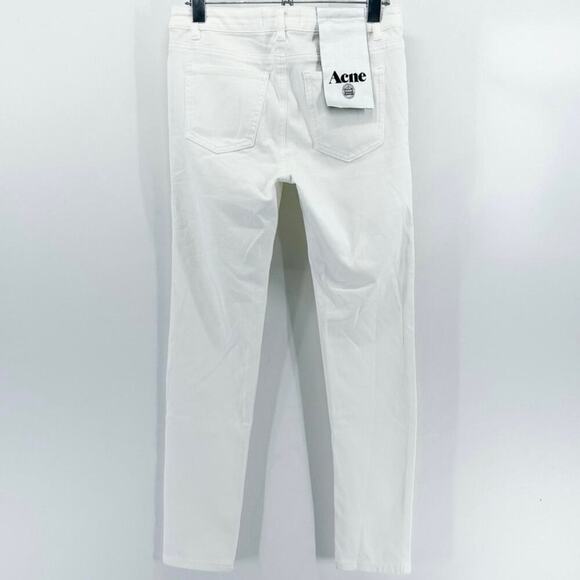 Acne Studios Skin 5 Pocket Jeans White Skinny Stretch Size 26 NWT - Picture 4 of 9